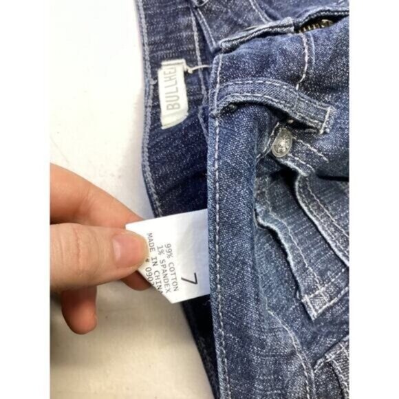 Grandpa mob wife clean girl office fairy core Bullhead Women’s Shorts Size 7 - Picture 2 of 3